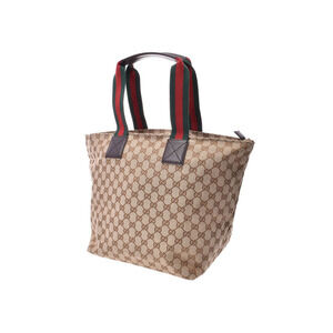 Gucci bag Tan lines tote Beige GG weing canvas